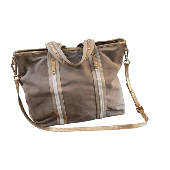 Authentic Prada Beige and Gold Women's Bag - Picture 9 of 9